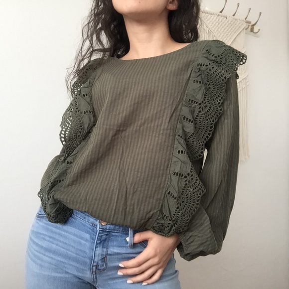NWT Olive Green Long Sleeve - Picture 5 of 5